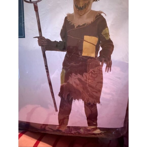 Suit Yourself Scary Scarecrow Costume Kids M 8-10 EUC - Picture 3 of 5